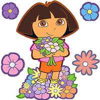 Kitchen: Dora Best Friends 6 BIG Wall Accent Murals/Stickers