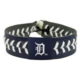 MLB Detroit Tigers Team Color Baseball Bracelet