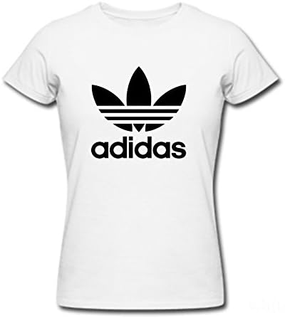 Printed Adidas Logo Women's Short Sleeve T-Shirt