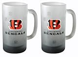 Cincinnati Bengals Frosted Mug (16-Ounce, Set of 2)