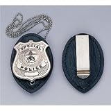 Leather Badge Holder (Includes Chain)