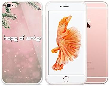 Iphone 6S Plus case ,Smosse international becuty luxury iphone cover case for iphone 6P/ 6 Plus, Apple iphone 6S Plus-famous buildings, well known saying and poetry- snow