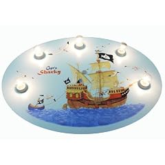 J.Niermann 648 Deckenleuchte Capt'n Sharky 5-flammig