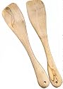 Wok Set, Left - Right Hand Stir Fry, Spalted Flag Maple, USA Made