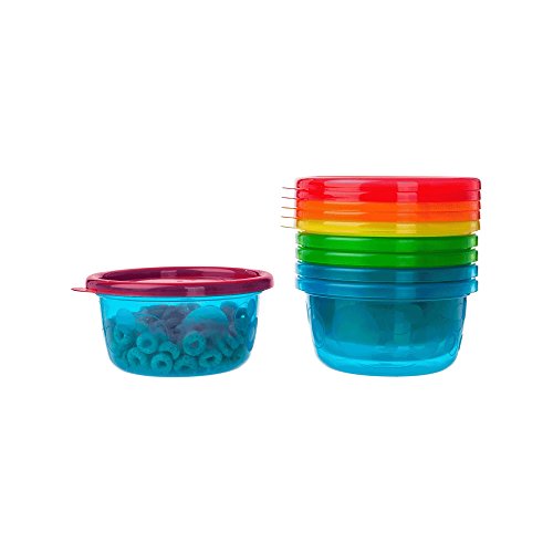 Take & Toss Toddler Bowls with Lids - 8oz, 6 pack