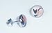 The Stainless Steel Jewellery Shop - 8mm Stainless Steel Stud Earrings(Pair) - Sheeba the Siamese ca
