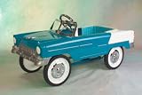55 Classic - Aqua/White Pedal Car