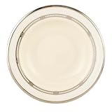 Lenox Engagement Platinum Banded Ivory China Pasta Bowl/Rim Soup