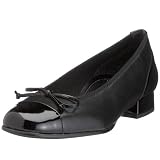 Gabor Comfort Ballerina, schwarz Nappa (H.T.)/Lack, (76.102.67)