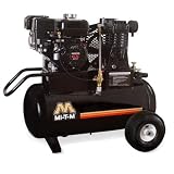 7 HP Gasoline Subaru / 20 Gallon Single Stage Wheelbarrow Air Compressor
