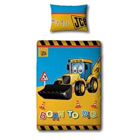 Character World My First JCB Dig Panel Duvet Set, Single