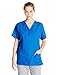 Cherokee Women's V Neck Scrubs Shirt, Royal, X-Small