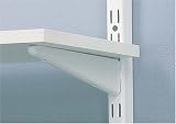 John Sterling Dual-Trak 9-Inch Adjustable Shelf Bracket #0122-9WT