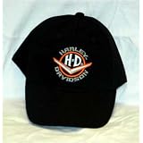 Buy Harley Davidson Licensed Motorcycle Hat Black H-D Logo by Boom Boom Cycles