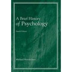 Brief History of Psychology