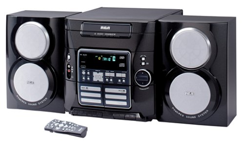 RCA RS2620 80 Watt 5 Disc Shelf System