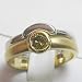 14K Two-Tone Gold Natural Yellow Diamond Wedding Set