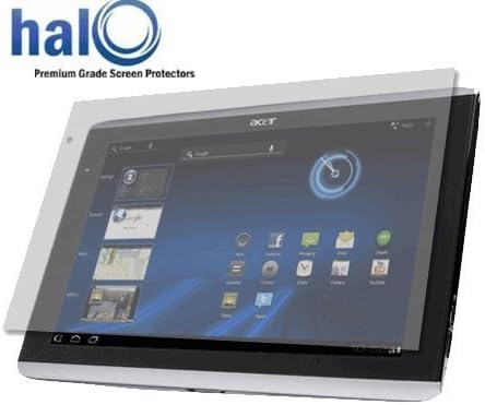 Halo Screen Protector Film Invisible (Clear) for Acer A500 Iconia (3-Pack) - Premium Japanese Screen Protectors