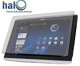 Halo Screen Protector Film Invisible (Clear) for Acer A500 Iconia (3-Pack) - Premium Japanese Screen Protectors