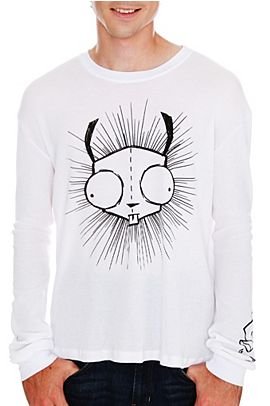 Invader Zim Gir Ink Thermal Shirt Adult size: X-Large
