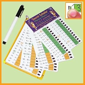 Mental Maths 1 Secret Scholar (5 - 8 years) - With KS1 Times Tables