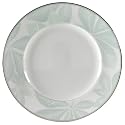 Nikko Ceramics Les Feuilles 8-1/4-Inch Salad Plate