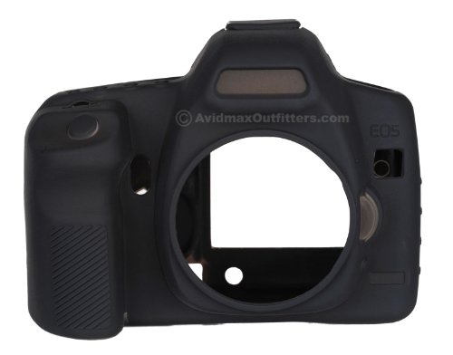 Detail image Delkin DDSPROC5DMK2-B Snug-It Pro DSLR Camera Skin for Canon 5D Mark II Black