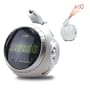 COBY CR-A78 Digital AM/FM Alarm Clock Radio with Time Projector