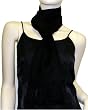 Pure Pashmina Scarf Black 3 Ply