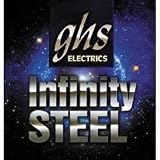 GHS Strings Electric Guitar Set Infinity Steel Light Stainless Steel Black