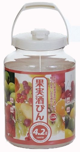 Cover image : 果実酒びん 丸型 4.2L