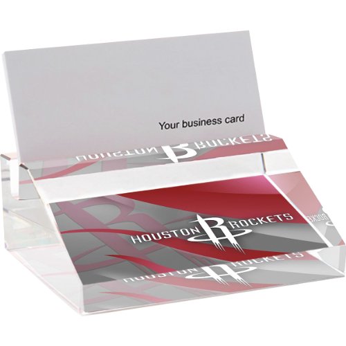NBA Houston Rockets Pennant Design Team Business Card Holder