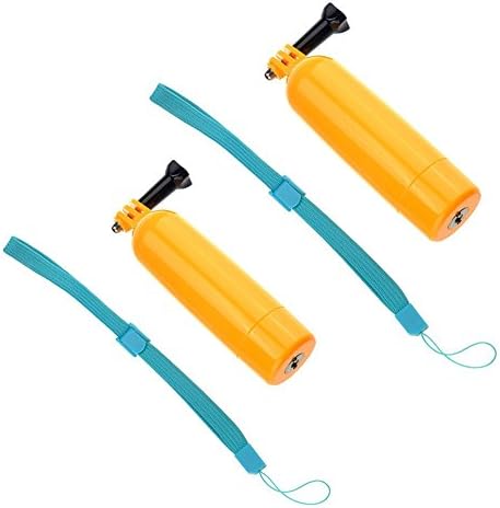 Luxebell Fashion New Floating Handle Grip Mount Accessory with Screw and Strap for Gopro Hero4,hero3+,hero3,hero2 & Hero Camera (2 PCS)