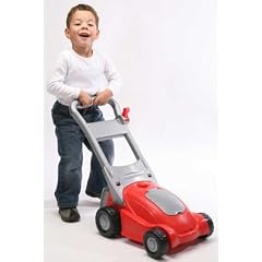 Wader Quality Toys e.K. 75400-Rasenmäher rot/silber