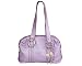 All Products : Elliott Luca Pearlized Leather Tote Bag with Charm Accents