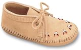 Children's Minnetonka Beaded Ankle Boot