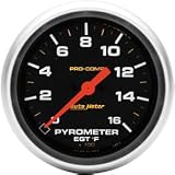 Autometer (5453) Pro-Comp Pyrometers - Full Sweep Elec. 2 5/8
