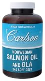 Carlson Laboratories - Norwegian Salmon Oil And Gla, 240 softgels