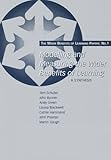 Modelling and measuring the wider benefits of learning : a synthesis