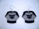 Philadelphia Phantoms Hockey Jersey Earrings