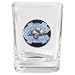 Set of 2 North Carolina Tarheels Square Shot Glass - NCAA College Athletics - Fan Shop Merchandise