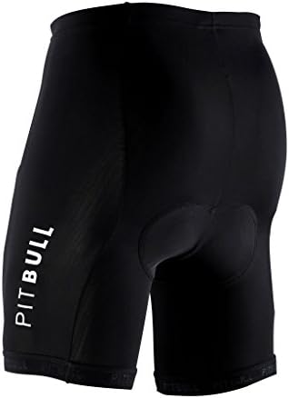 Pitbull Children Cycling Running Pants 3D Padded Shorts Tights - black - 14