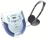 Casio PZ4000BZSR Personal CD Player with 40-Second Anti Shock (Blue)