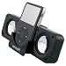 INSTEN Folding Stereo Speaker - Black