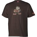 Cleveland Browns Black Classic NFL Throwback Vintage Logo Pre-Washed T-shirt