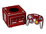 Nintendo Game Cube Skin NEW RED CHROME MIRROR system skins faceplate decal mod Nintendo Game Cube Skin NEW RED CHROME MIRROR system skins faceplate decal mod