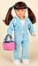 Blue Jogging Suit. COMPLETE Outfit with shoes. Fits 18