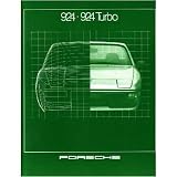 1981 PORSCHE 924 & 924 TURBO Sales Brochure Book by Porsche
