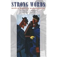 Strong Words: Modern Poets on Modern Poetry