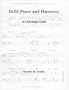 Jazz Piano & Harmony : An Advanced Guide (w/CD)